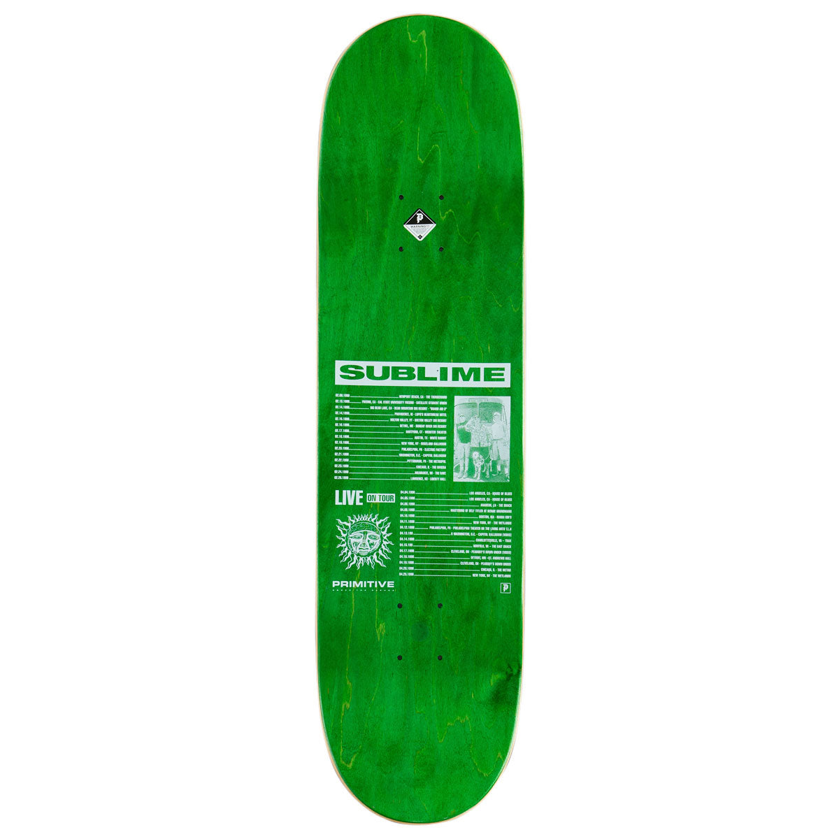 Primitive x Sublime Rise Skateboard Complete - Multi - 8.50