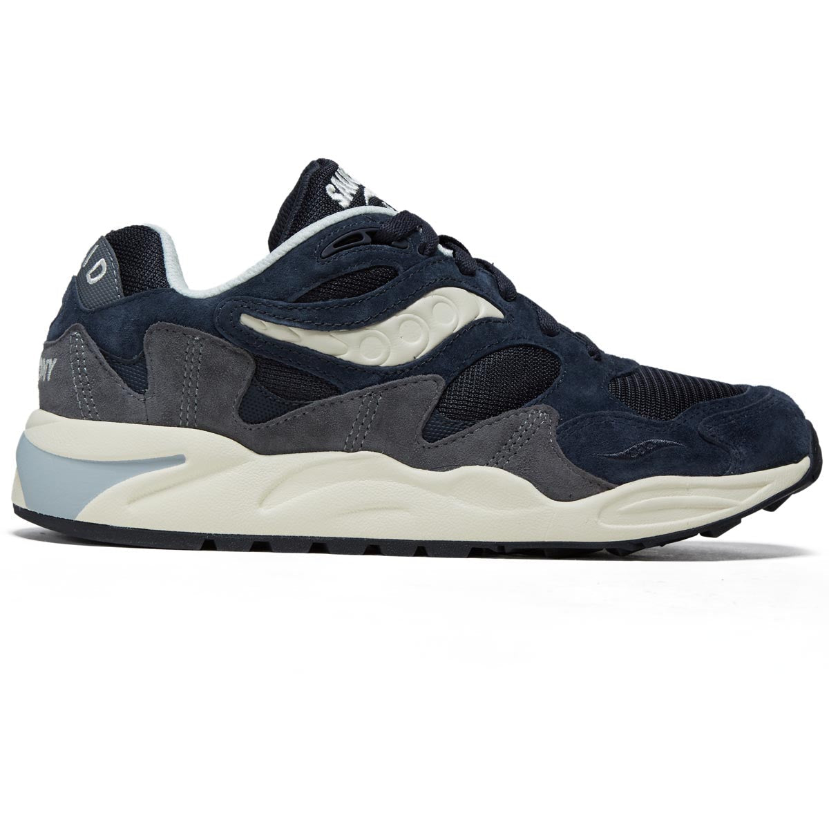 Saucony Grid Shadow 2 Shoes - Navy/Cream image 1