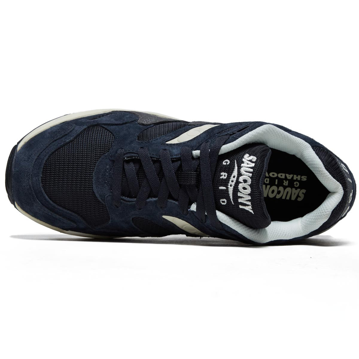 Saucony Grid Shadow 2 Shoes - Navy/Cream image 3