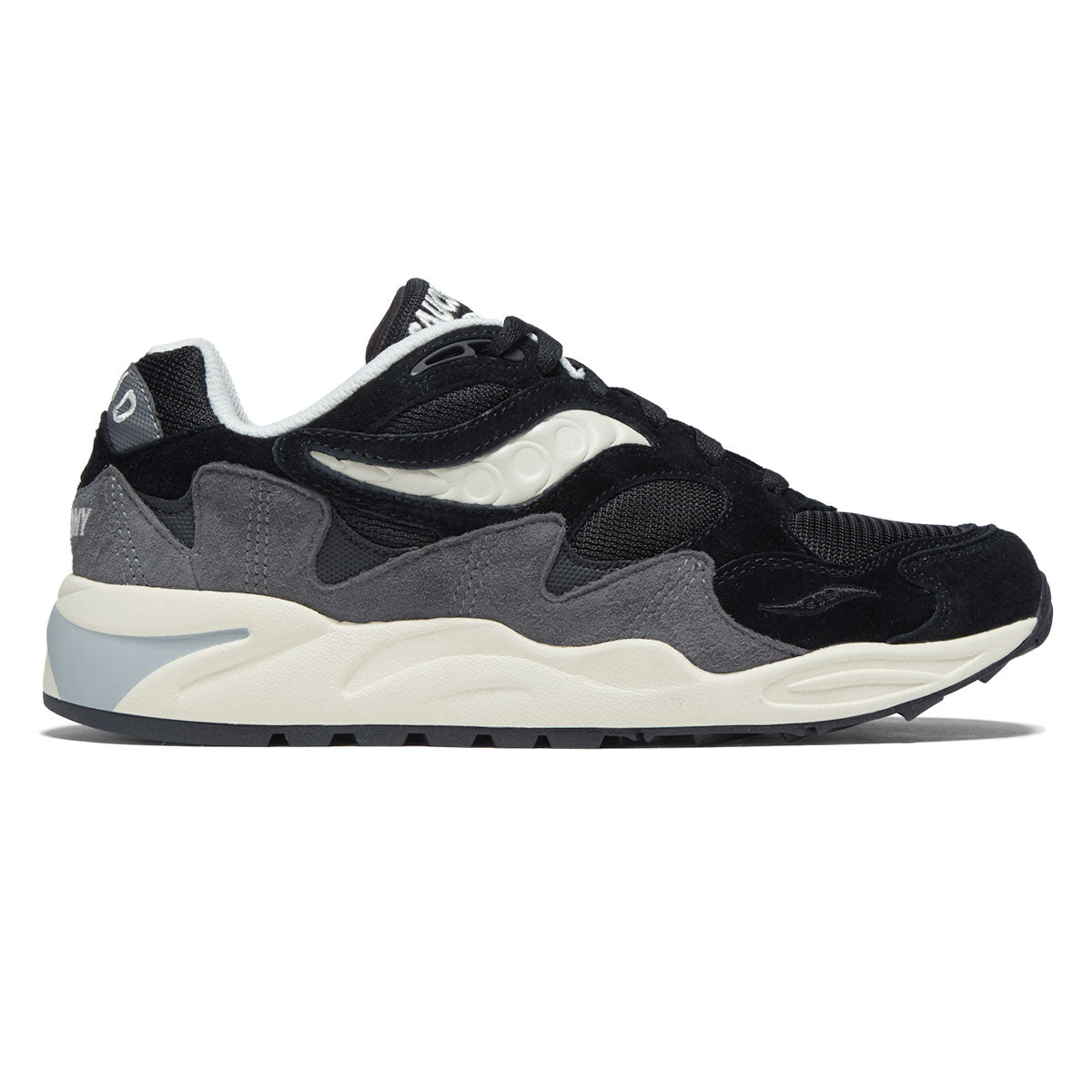 Saucony Grid Shadow 2 Shoes - Black/Cream image 1