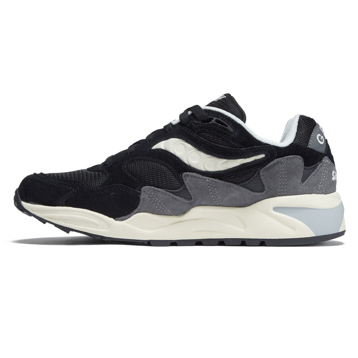 Saucony Grid Shadow 2 Shoes - Black/Cream image 2