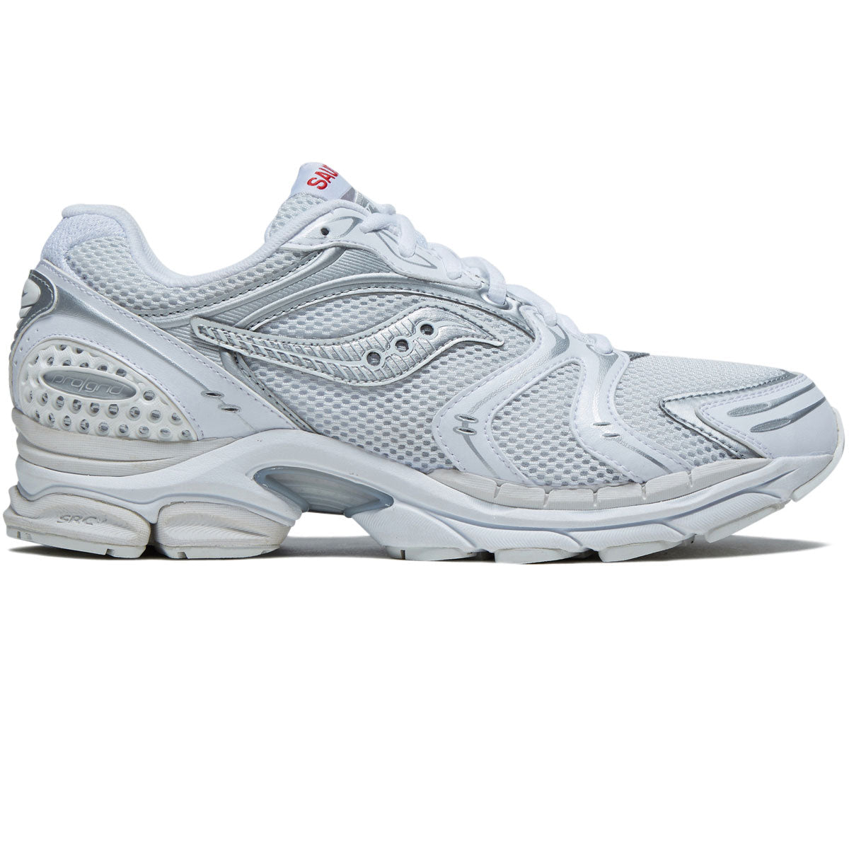 Saucony Progrid Triumph 4 Shoes - White/Silver image 1