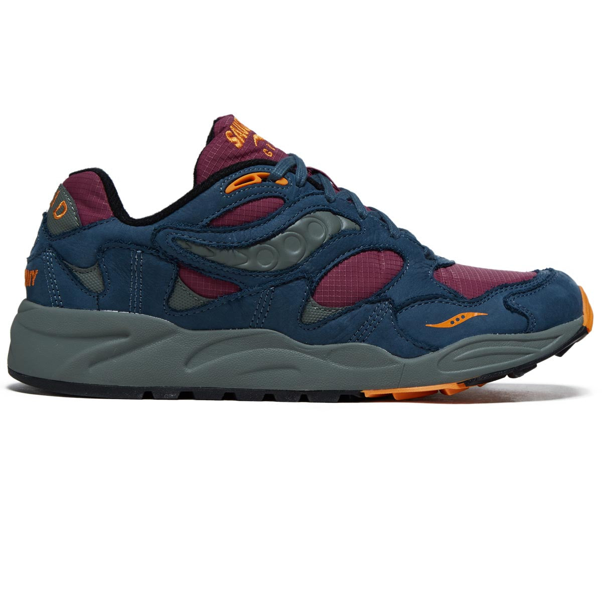 Saucony Grid Shadow 2 Shoes - Purple/Blue image 1