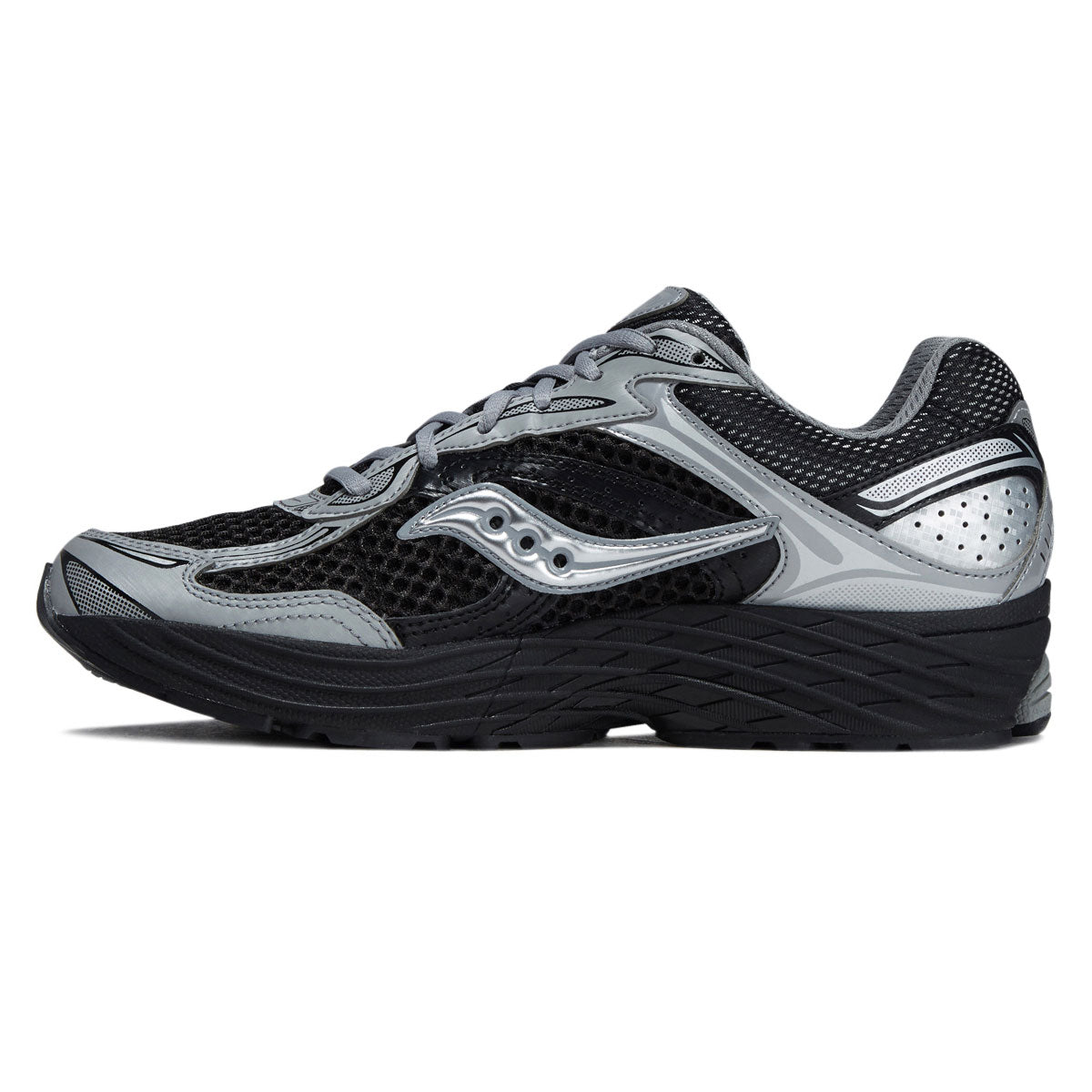 Saucony Progrid Omni 9 Shoes - Black/Silver image 2