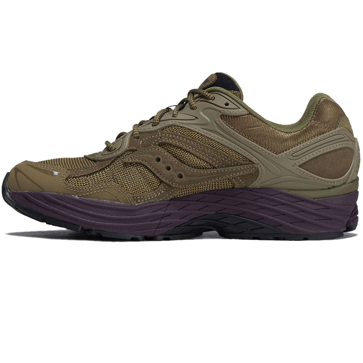 Saucony Progrid Omni 9 Shoes - Brown/Wine image 2