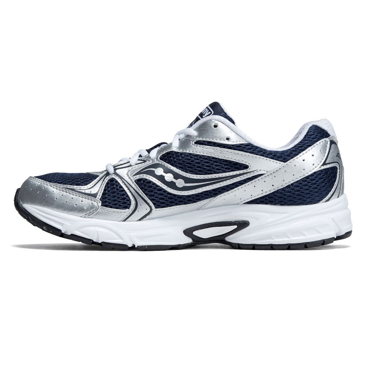 Saucony Ride Millennium Shoes - Navy/Silver image 2