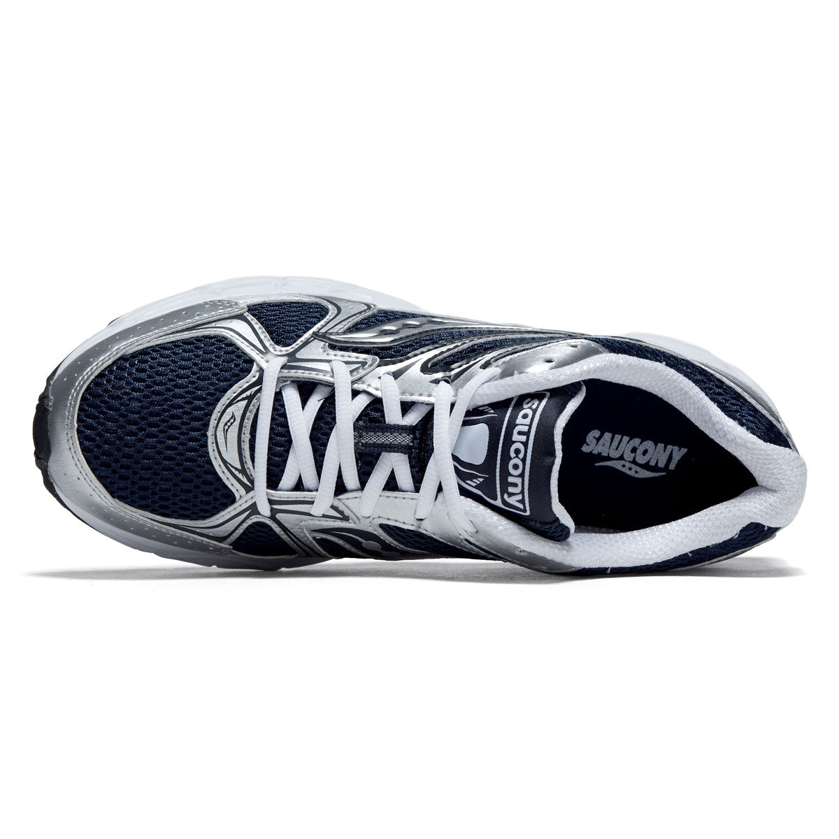 Saucony Ride Millennium Shoes - Navy/Silver image 3