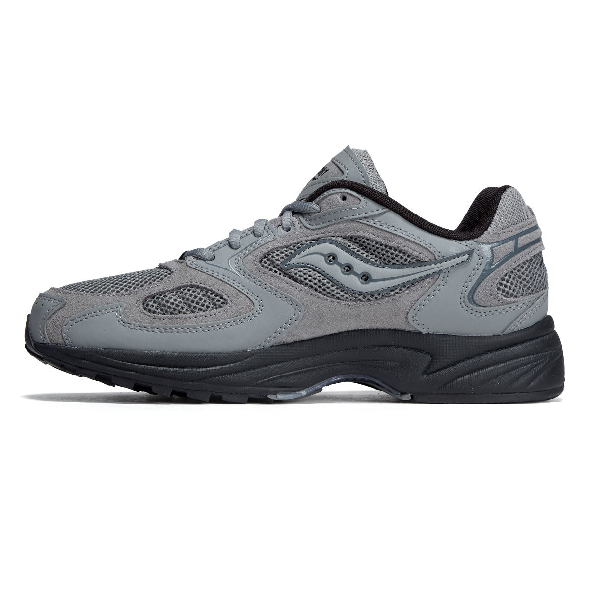 Saucony Grid Jazz 9 Shoes - Cinder/Black image 2