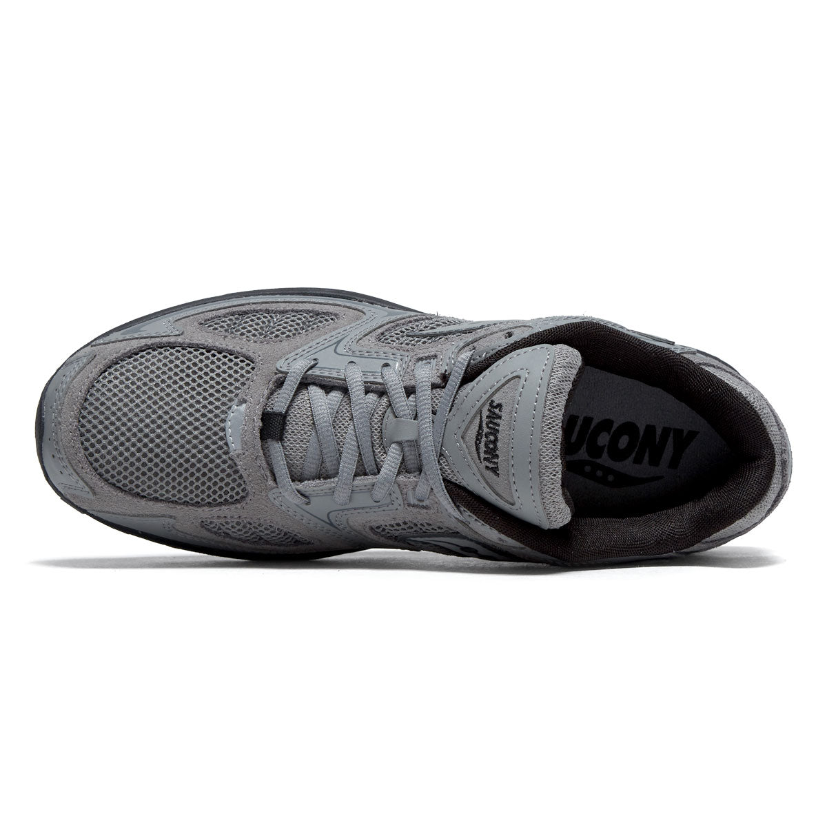 Saucony Grid Jazz 9 Shoes - Cinder/Black image 3