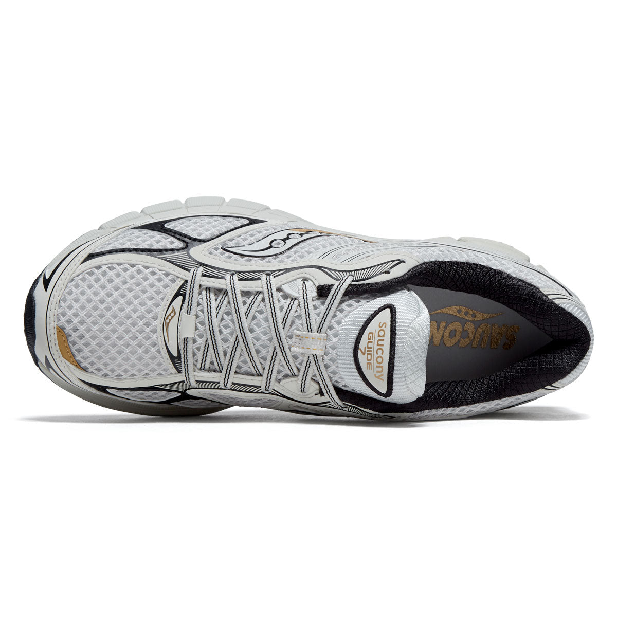 Saucony Progrid Guide 7 Shoes - Onyx/Gold image 3