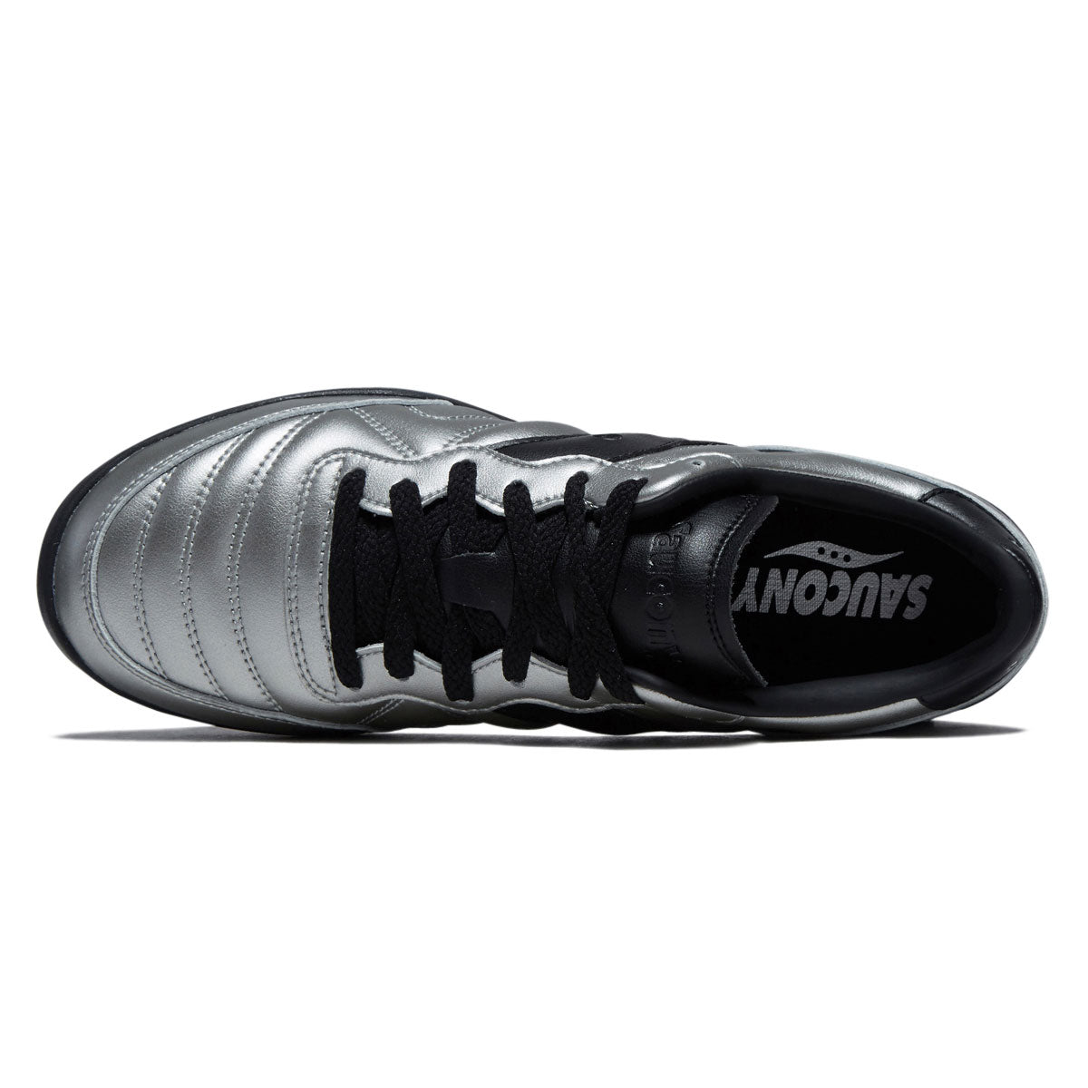 Saucony 586i Shoes - Silver/Black image 3