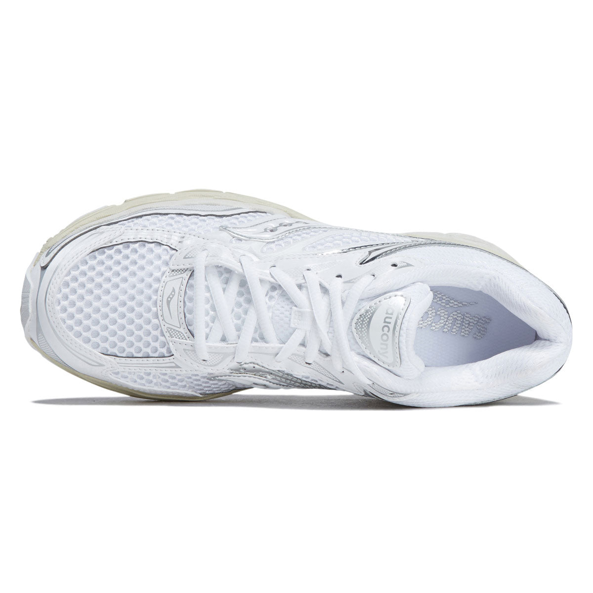Saucony Progrid Omni 9 Shoes - White/Eggshell image 3
