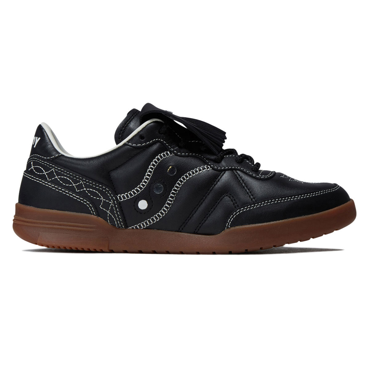 Saucony 586i Shoes - Black/Gum image 1