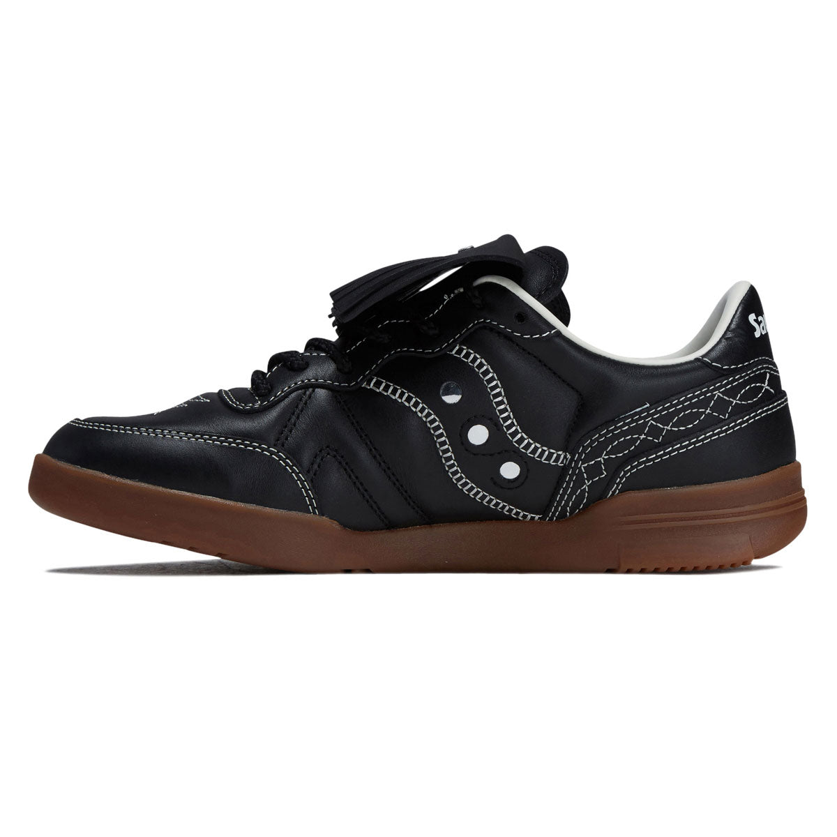Saucony 586i Shoes - Black/Gum image 2