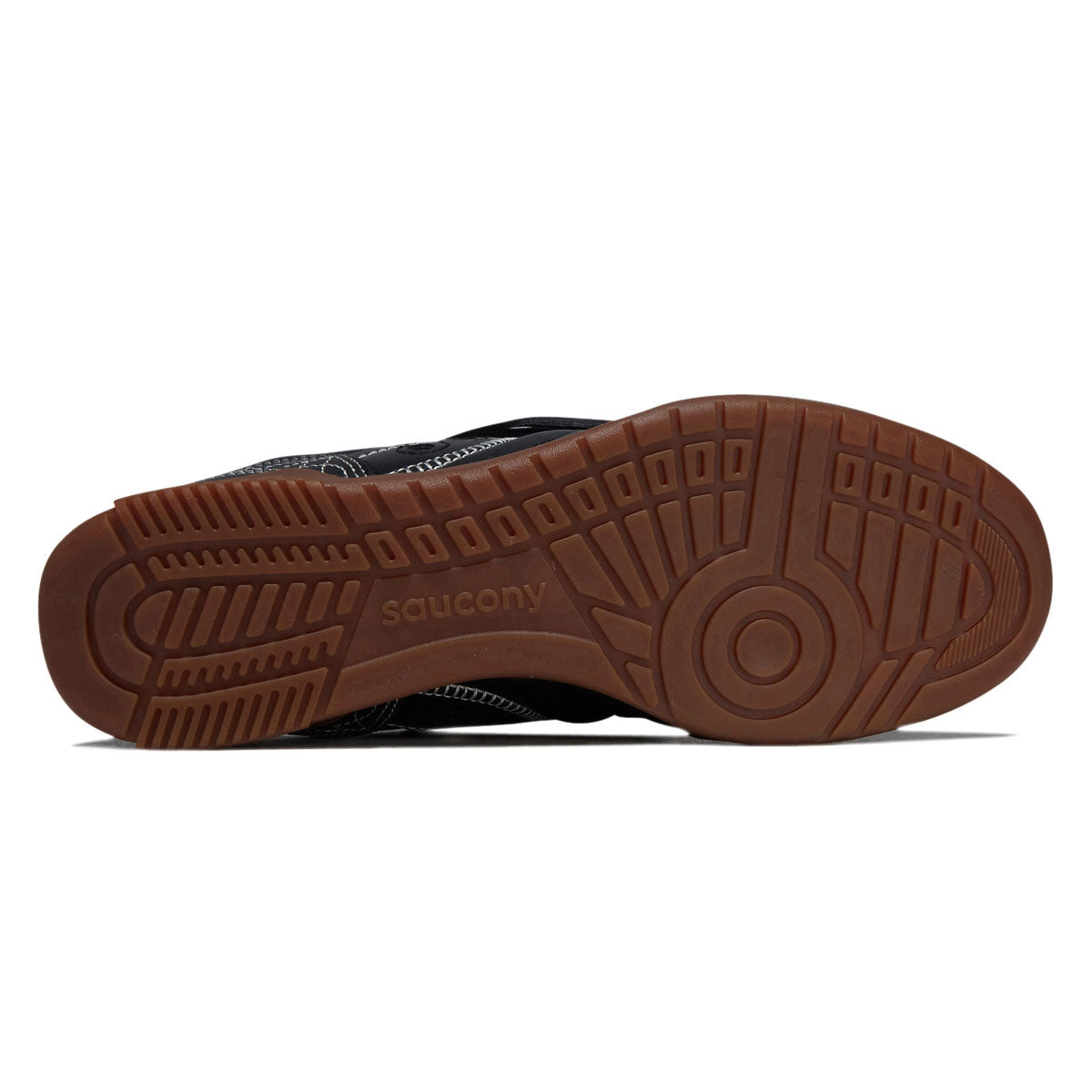 Saucony 586i Shoes - Black/Gum image 4