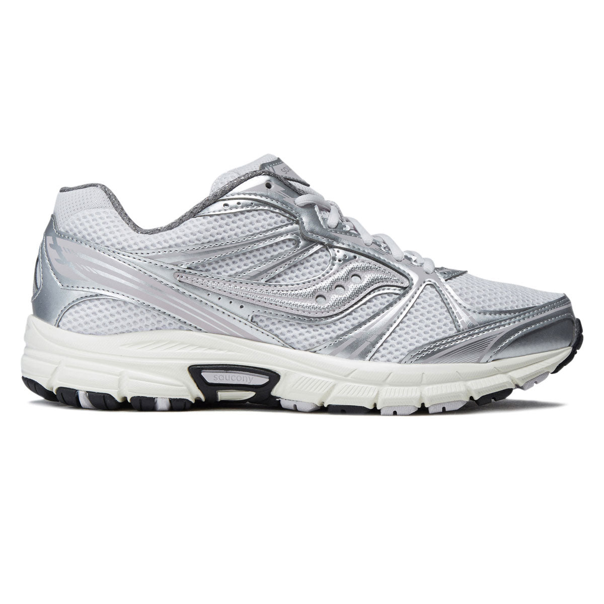 Saucony Grid Legacy Shoes - Fog/Silver image 1