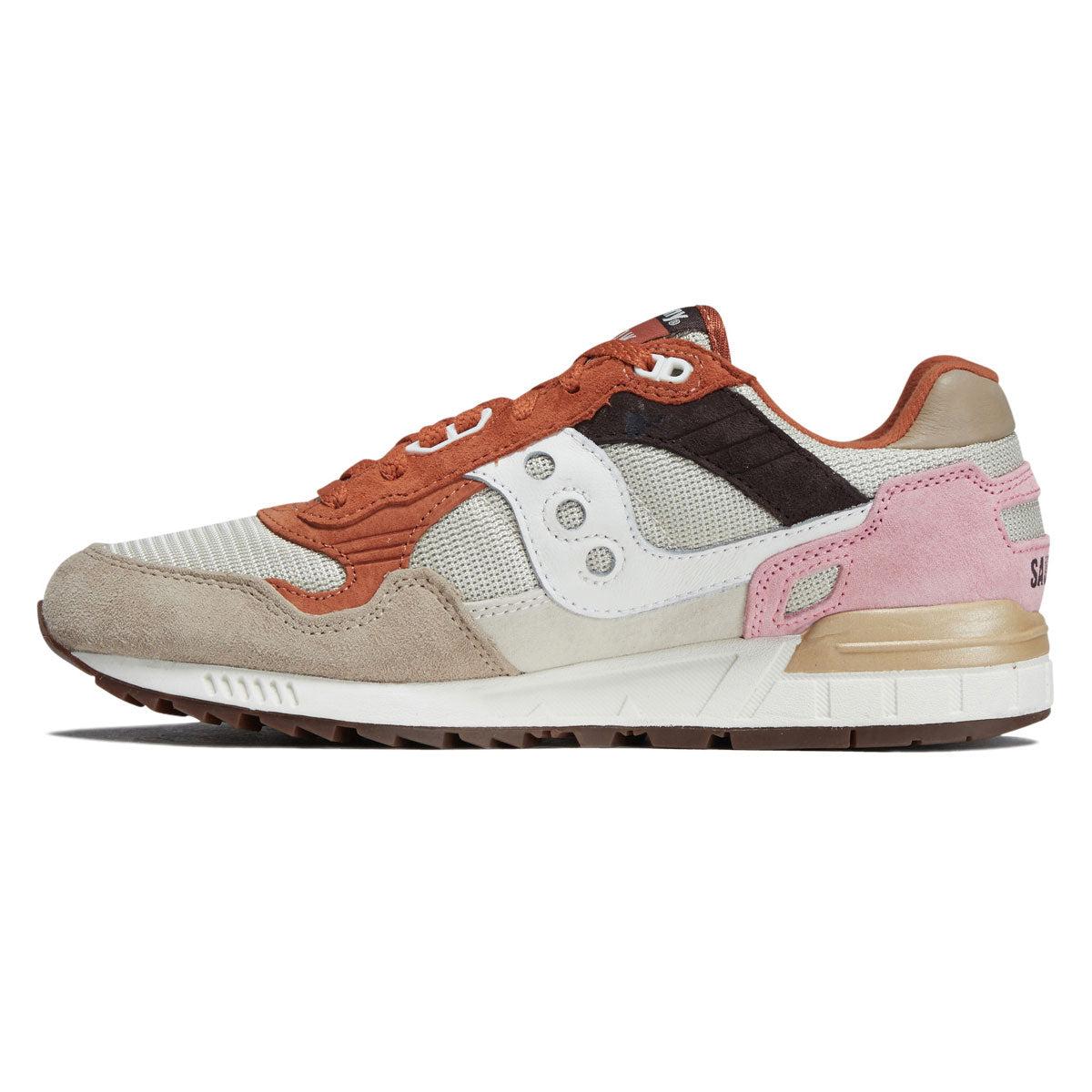 Saucony Shadow 5000 Shoes - Eggshell/Rust image 2