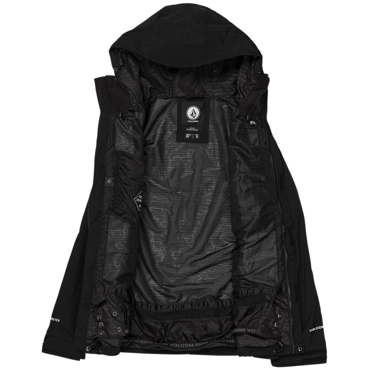 Volcom L Insulated Gore-tex 2024 Snowboard Jacket - Black image 3