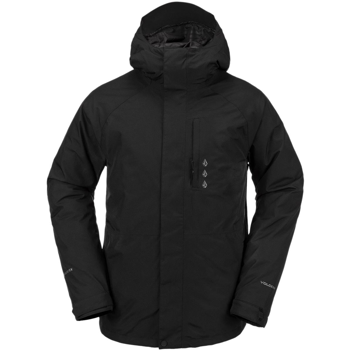 Volcom Dua Ins Gore 2024 Snowboard Jacket - Black image 1