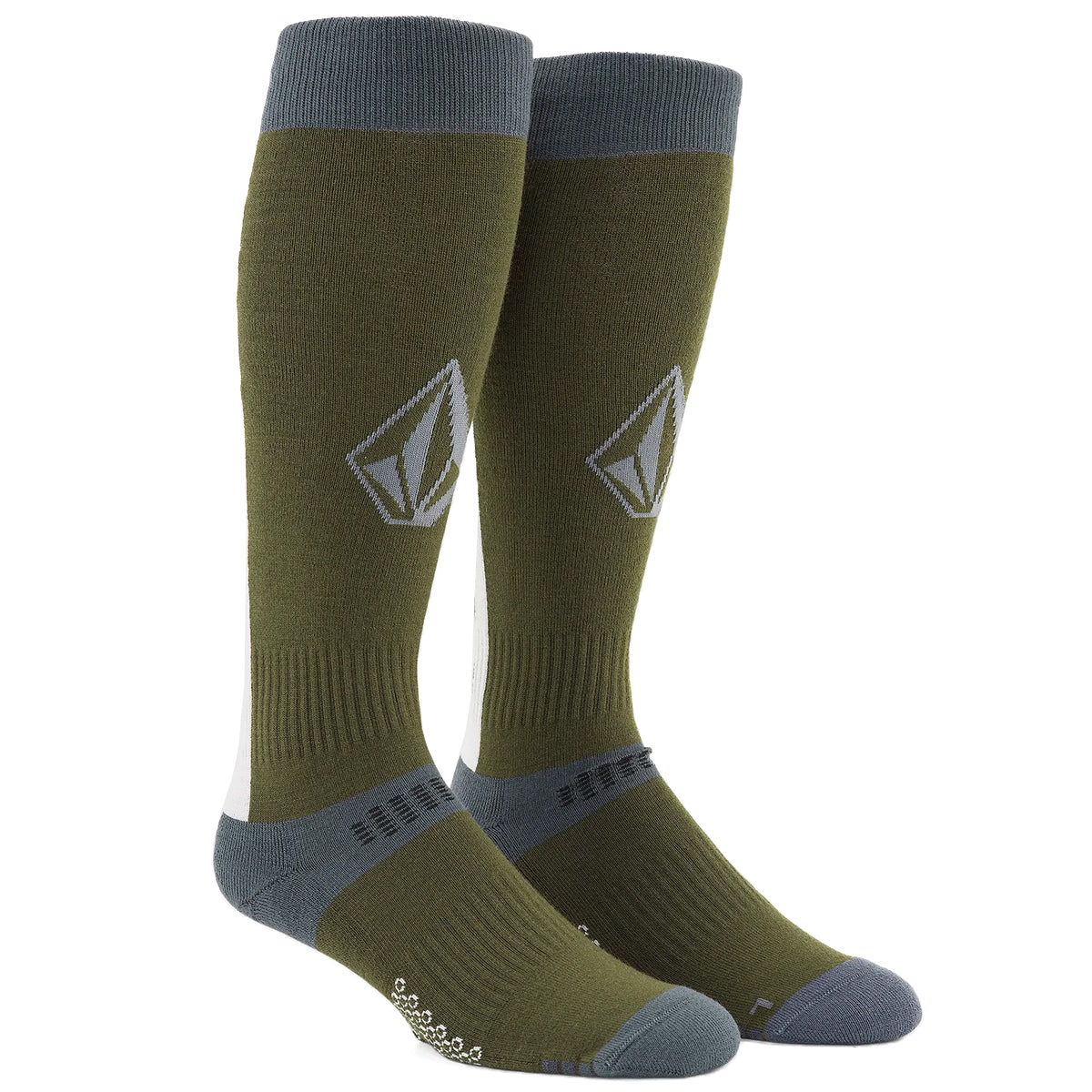 Volcom Synth Snowboard Socks - Military image 1