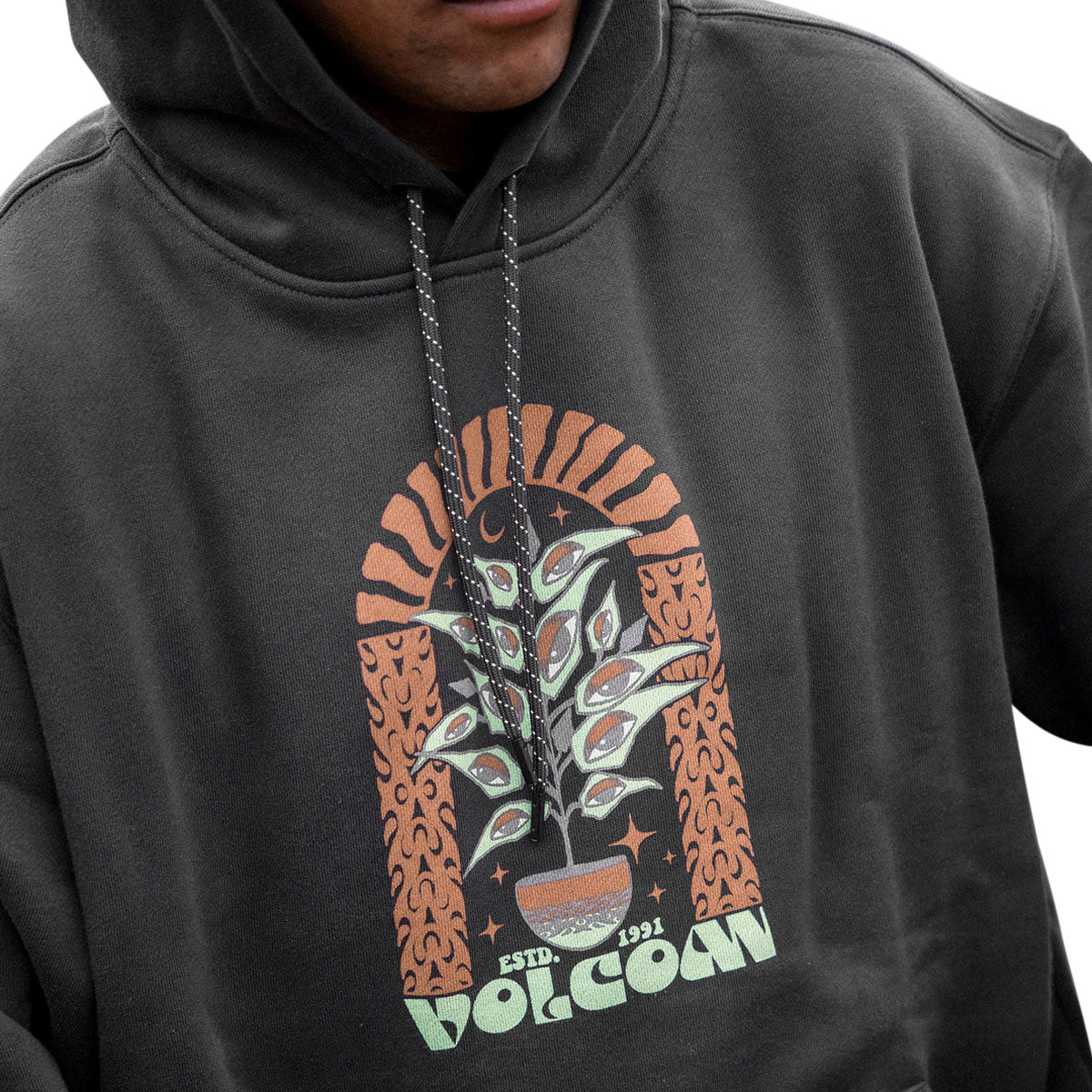 Volcom Earth Tripper Hoodie - Stealth image 3