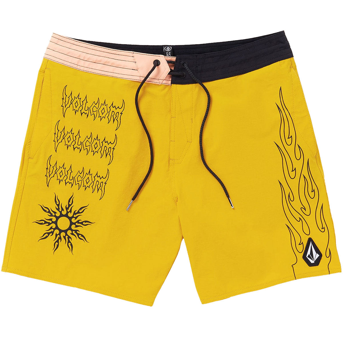 Volcom About Time Liberators 17 Board Shorts - Lemon image 1