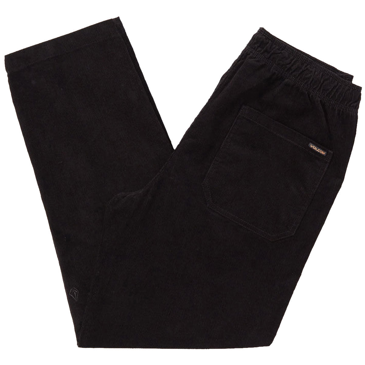 Volcom Psychstone Elastic Waistband Pants - Black image 3