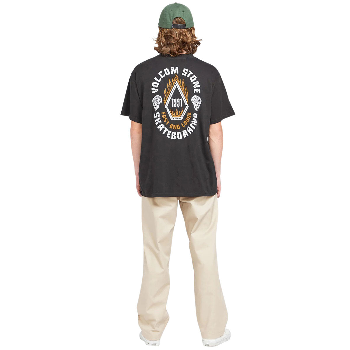 Volcom Skate Vitals Fast N Loose T-Shirt - Stealth image 4