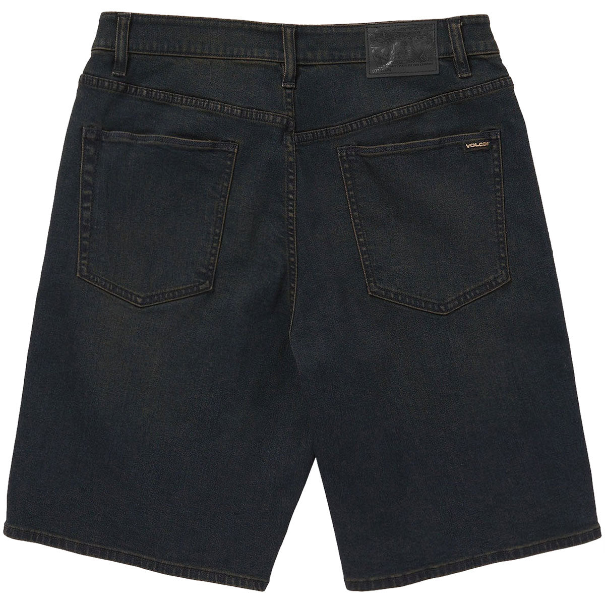 Volcom Billow Denim Shorts - Dirt Track image 2