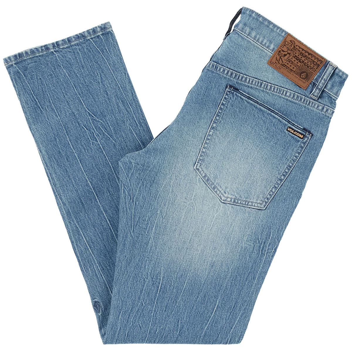 Volcom Vorta Denim Jeans - Blue Bird image 3