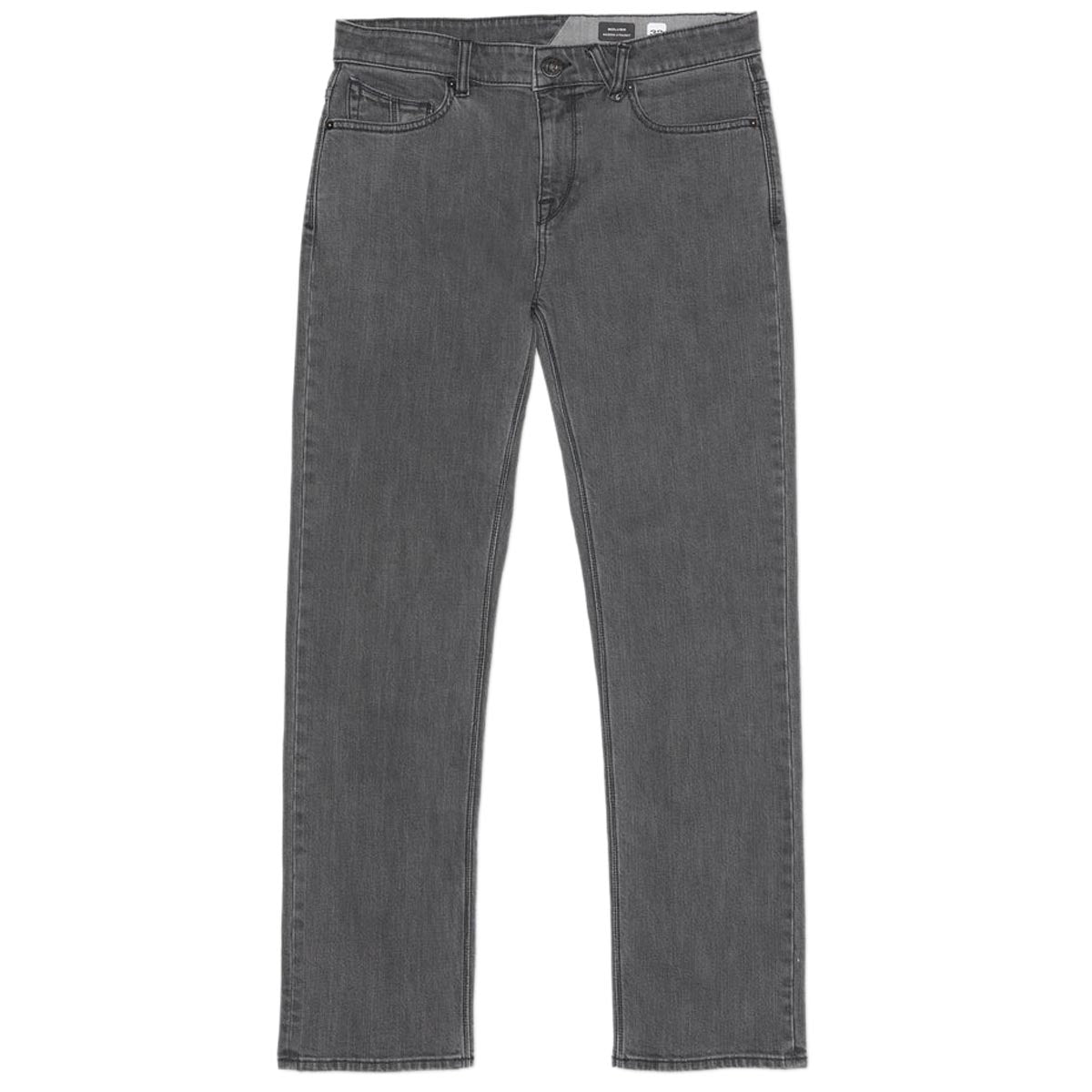 Volcom Solver Denim Jeans - Neutral Grey image 1