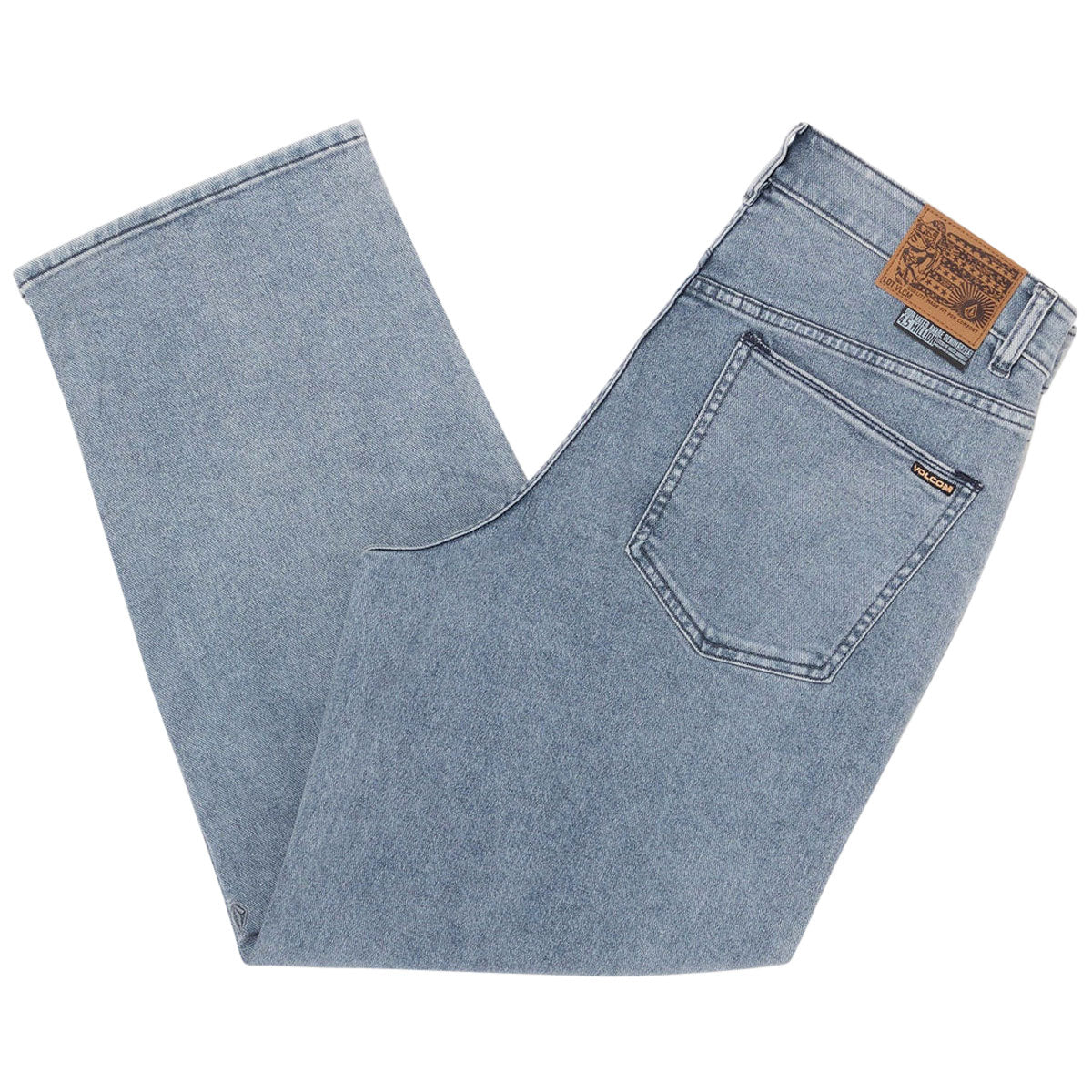 Volcom Billow Denim Jeans - Ash Blue image 4