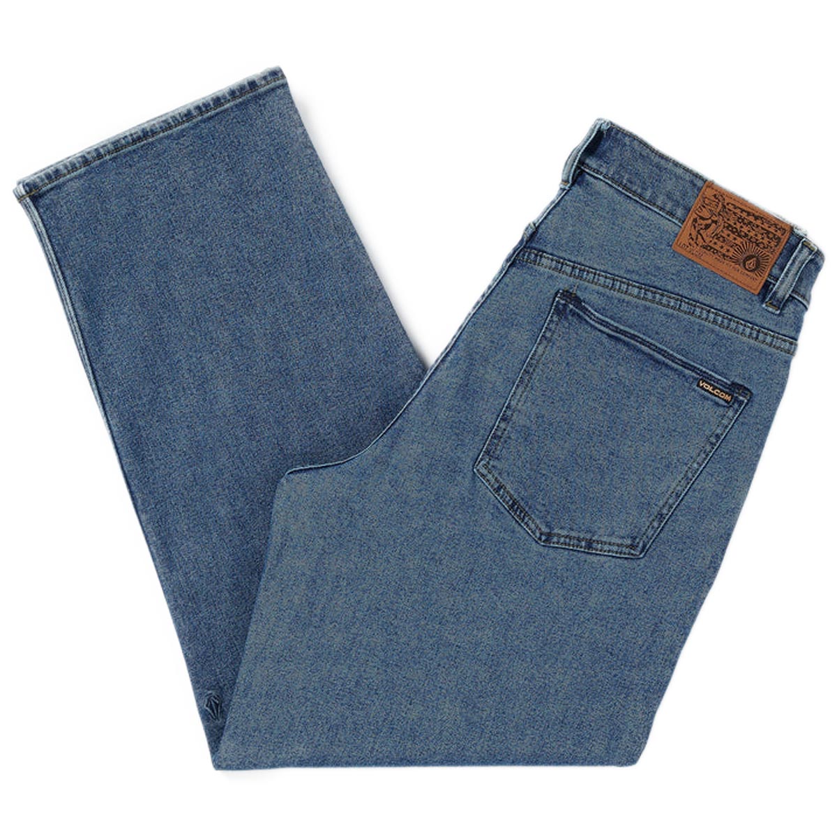 Volcom Billow Denim Jeans - Washed Blue image 5