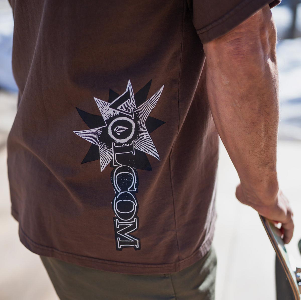 Volcom Tt B Iguchi Valley T-Shirt - Dark Earth image 5