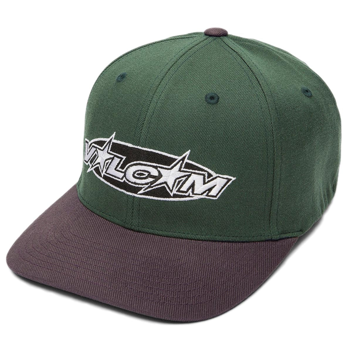 Volcom Hot Tune Flexfit Hat - Dark Forest image 1