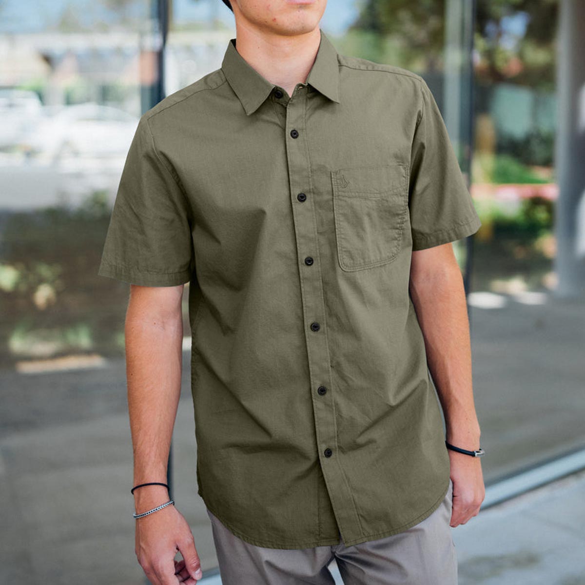 Volcom Date Knight Shirt - Wintermoss image 3