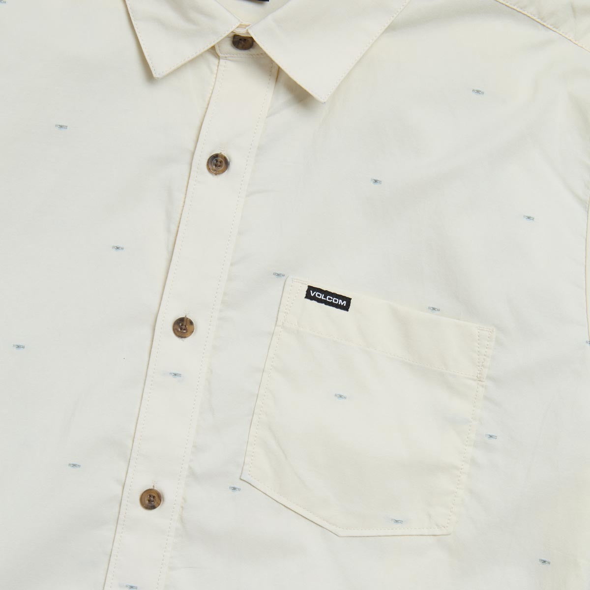 Volcom Bankstone Woven Shirt - Off White image 2