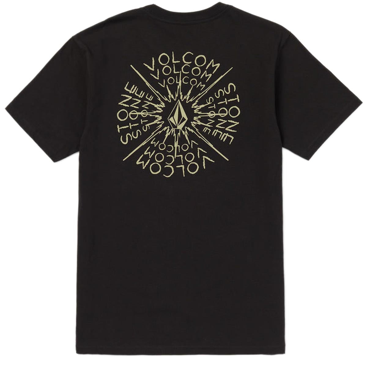 Volcom Spiraling T-Shirt - Black image 2