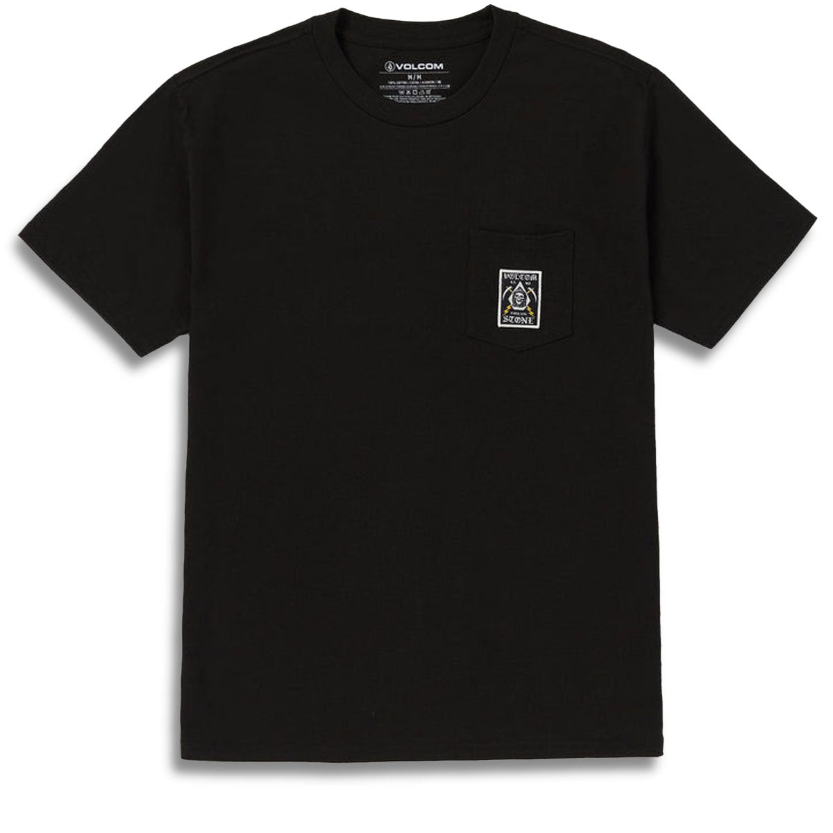 Volcom Pocket Label T-Shirt - Black image 1