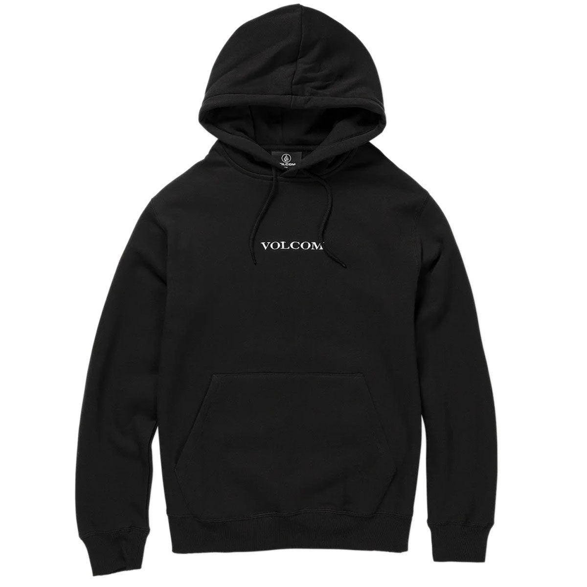 Volcom Stone Fleece Hoodie - Black image 1