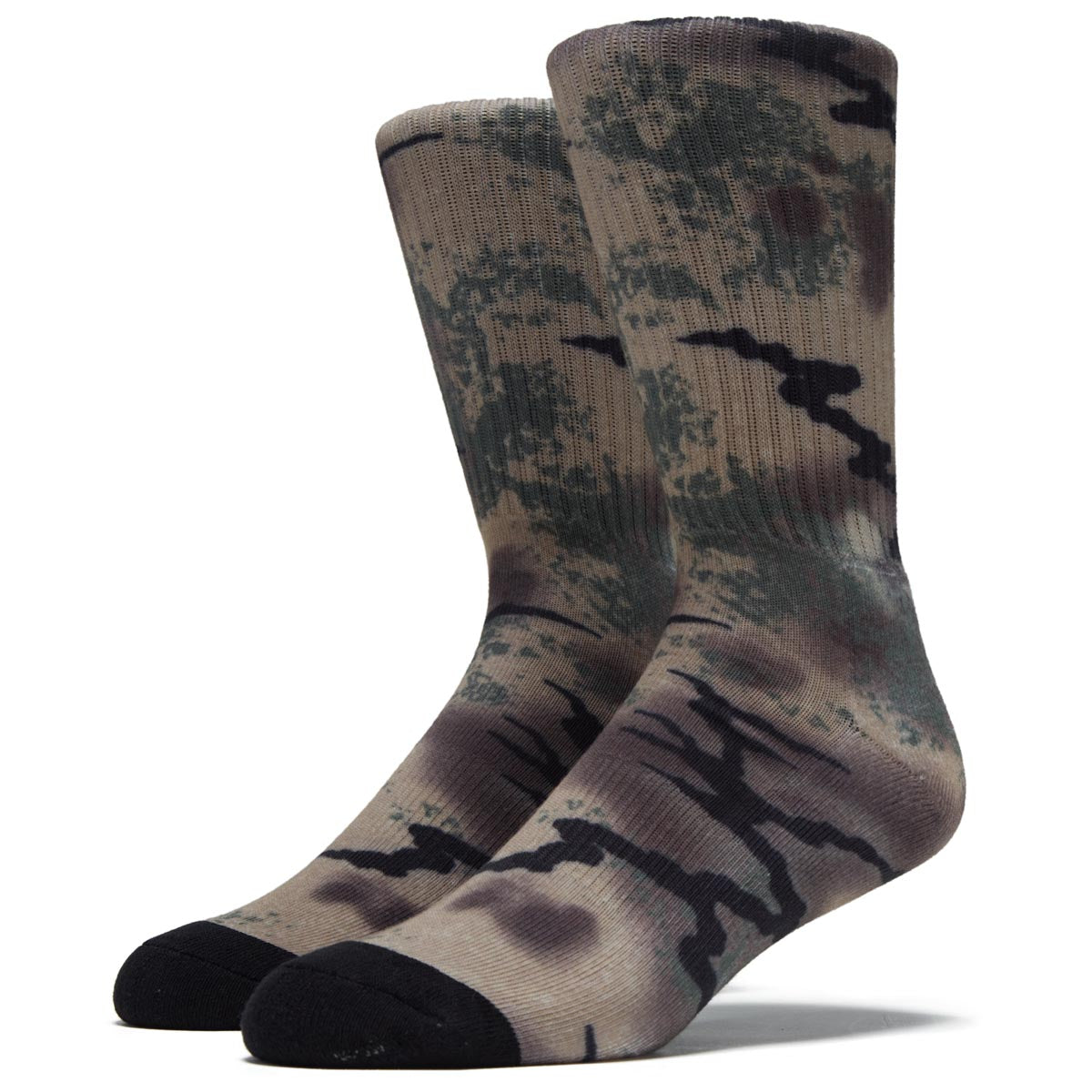 Volcom Stoney Shred Pr Socks - Dark Khaki image 1