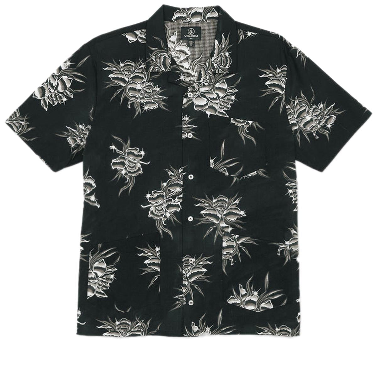 Volcom Metal Petal Shirt - Black image 1