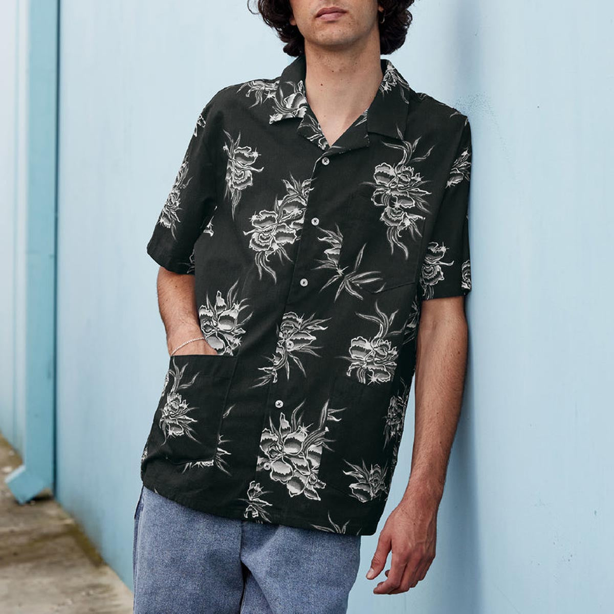 Volcom Metal Petal Shirt - Black image 2