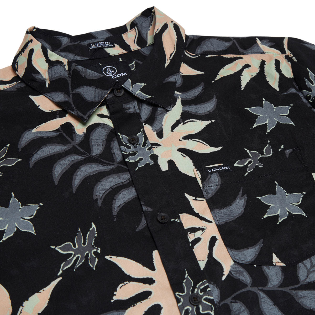 Volcom Floral Motion Shirt - Black image 3