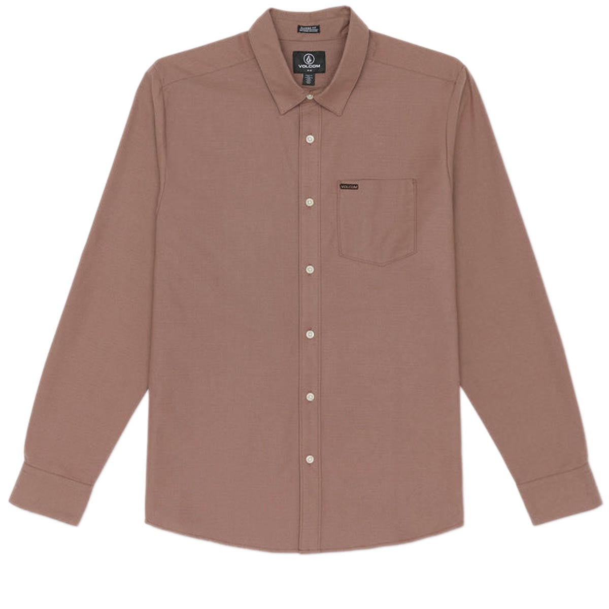 Volcom Veeco Oxford Long Sleeve Shirt - Nutmeg image 1