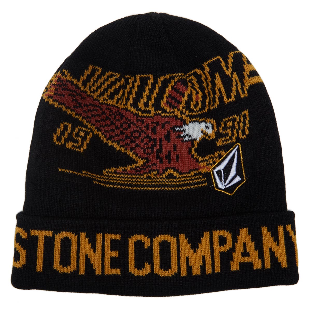 Volcom Dive Stone Beanie - Black image 1