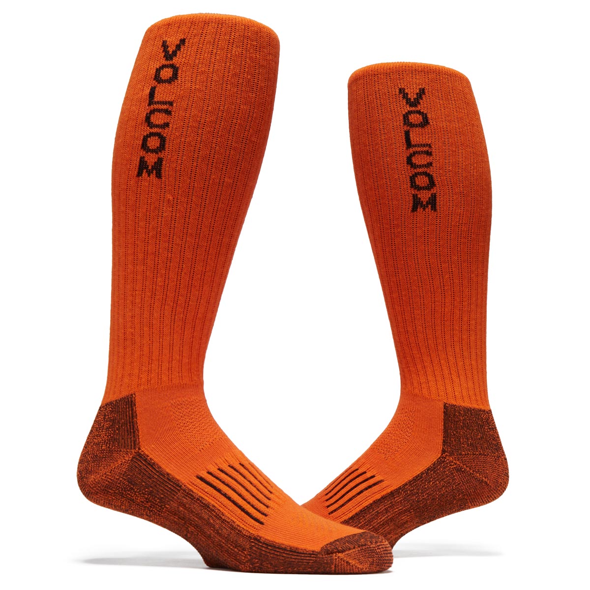 Volcom Workwear Tall Pr Socks - Orange image 2