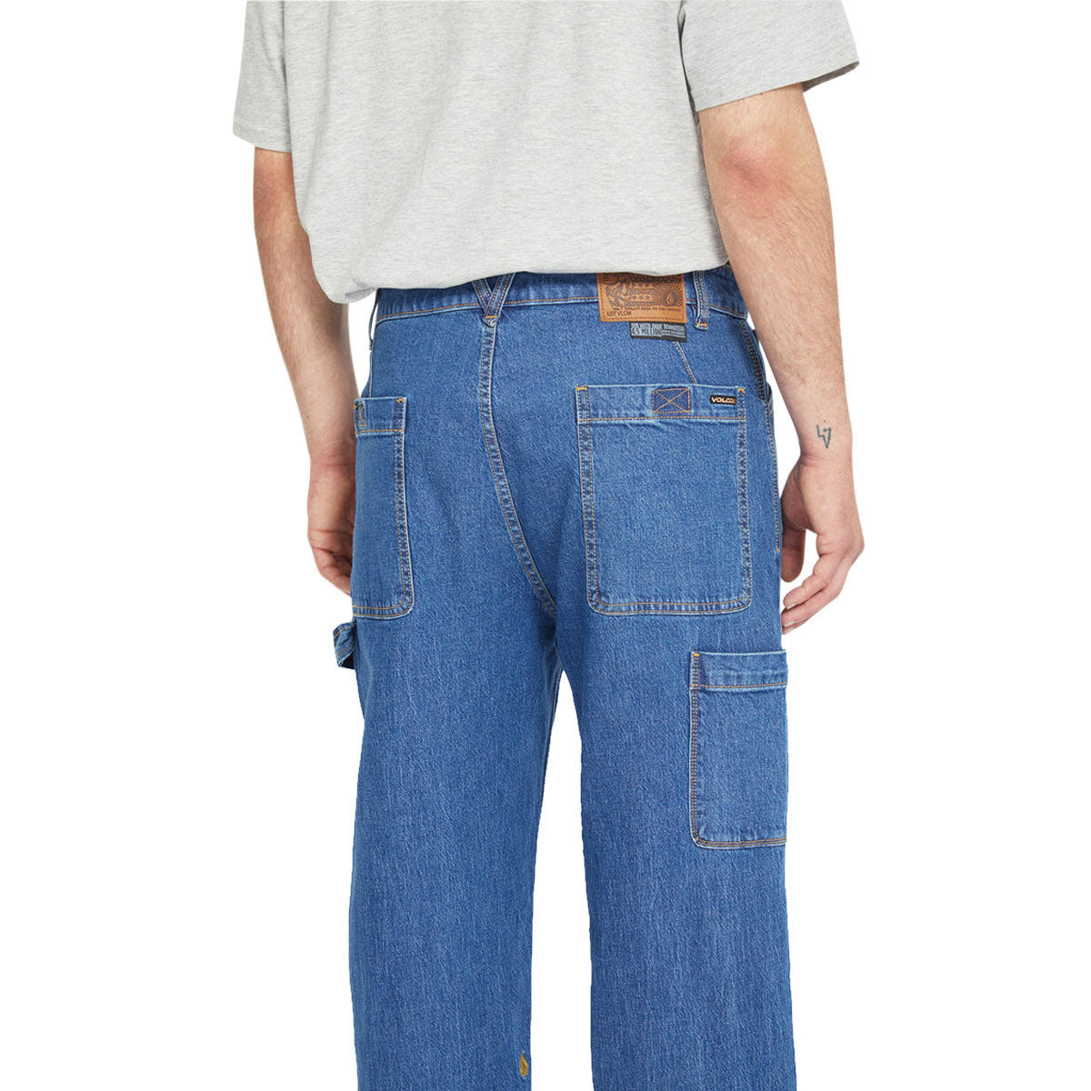 Volcom Kraftsman II Denim Pants - Bold Blue image 3