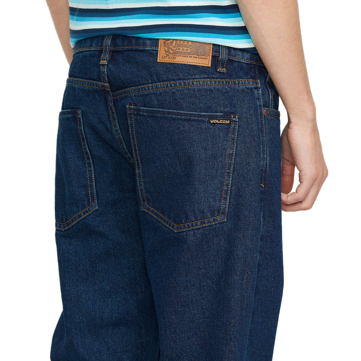 Volcom Kinkade Denim Pants - Blue Relic image 3