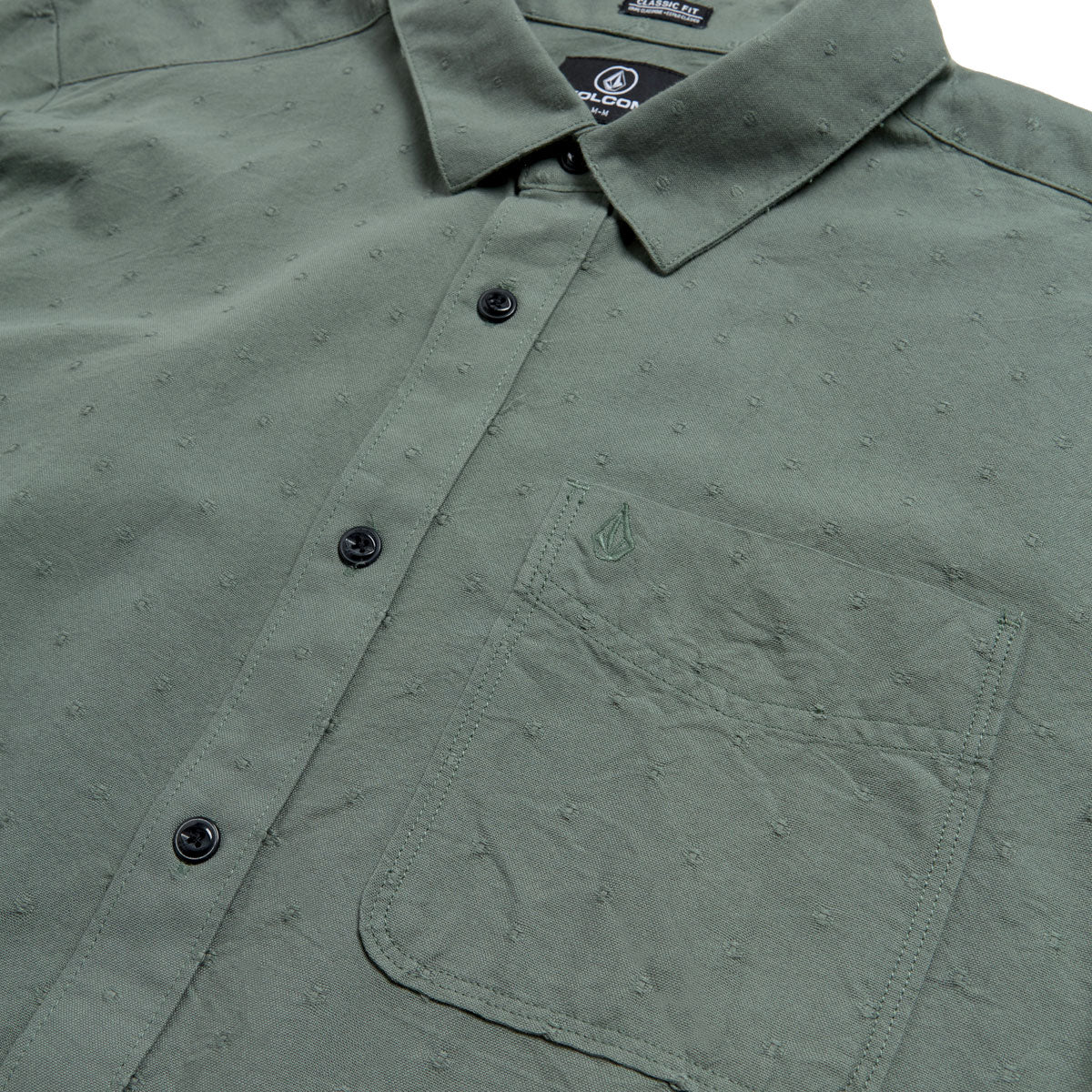 Volcom Date Knight Shirt - Light Olive image 3
